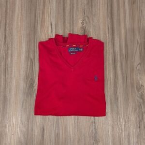 Polo Ralph Lauren V-neck Pullover Sweater - Pima Cotton